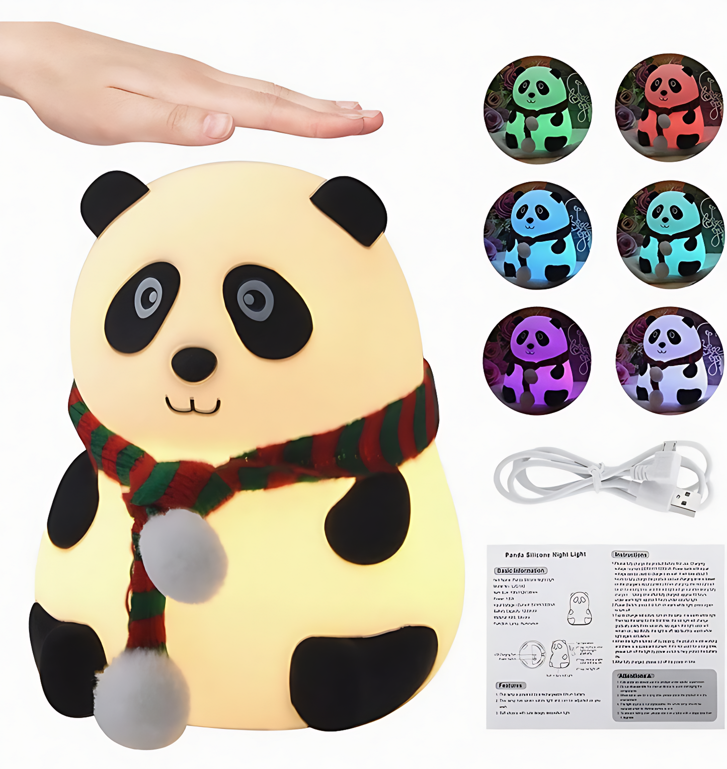 Cute Panda lamp
