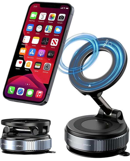 "360° Vacuum Suction Magnetic Phone Holder